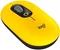 Image Mouse Logitech POP with Customizable Emoji Yellow