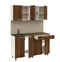 Image Кухня Haaus Roma 1.6м White/Bronze Oak
