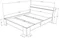 Кровать Haaus Pedro 160x200 Wotan Oak/Anthracite