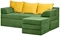 Image Бескаркасный диван Edka Sirius M27 230/90/45 зеленый