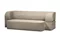 Бескаркасный диван EDKA 200/120/32 M5 Серо-коричневый