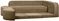 Бескаркасный диван Edka Jupiter 210/280/50 M42 светло-коричневый