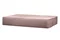 Бескаркасный диван EDKA Meteor 200/140/32 M19 Пудрово розовый