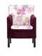 Кресло Pan IL со съемной чехлом Матовый фиолетовый