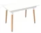 Image Masă de bucătărie extensibila Evelin DT 432-1 White matt