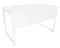Image Masa de birou DP B-130~(130x68cm) Alb+cadru alb