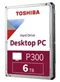 Image Hard disc HDD Toshiba P300 HDWD260UZSVA 6TB