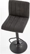 Image Scaun de bar Halmar H89 Black, Grey