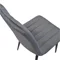 Image Стул для кухни DP DC-90P N21 Catifea Dark Grey+Black Legs