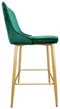 Image Барный стул DP Clasic Green, Golden