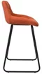 Image Барный стул DP Nicole CFS Hoker LB Soro-51 Black Leg Orange