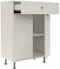 Image Шкаф Haaus Zaria 1Я2Д White, White Gloss