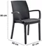 Image Scaun Bica Verona Armchair Graphite