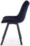 Image Scaun de bucatarie Halmar K332 Black, Blue