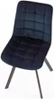 Image Scaun de bucatarie Halmar K332 Black, Blue