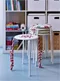 Image Taburet Ikea Marius 45cm White