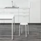 Image Taburet Ikea Marius 45cm White
