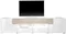 Image Tumba pentru TV Helvetia Toledo №40 2D3S White Gloss, Sanremo Oak Light