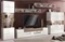 Image Tumba pentru TV Helvetia Toledo №40 2D3S White Gloss, Sanremo Oak Light