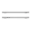 Image Laptop Apple MacBook Air 13.6" MLXY3 (2022) (M2, 8GB, 256GB) Silver