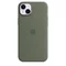 Image Чехол Original iPhone 14 Plus Silicone Case with MagSafe Olive
