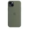 Image Чехол Original iPhone 14 Plus Silicone Case with MagSafe Olive