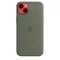 Image Чехол Original iPhone 14 Plus Silicone Case with MagSafe Olive