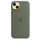Image Чехол Original iPhone 14 Plus Silicone Case with MagSafe Olive
