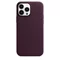 Image Чехол Original iPhone 13 Pro Max Leather Case with MagSafe Dark Chery