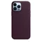 Image Чехол Original iPhone 13 Pro Max Leather Case with MagSafe Dark Chery