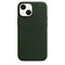 Image Husă Original iPhone 13 mini Leather Case with MagSafe Sequoia Green