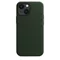 Image Husă Original iPhone 13 mini Leather Case with MagSafe Sequoia Green