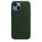 Image Husă Original iPhone 13 mini Leather Case with MagSafe Sequoia Green
