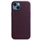 Image Чехол Original iPhone 13 Leather Case with MagSafe Dark Chery