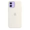 Image Чехол Original iPhone 12/12 Pro Silicone Case with MagSafe White
