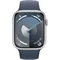 Ceas inteligent Apple Watch Series 9 GPS 41mm MR903 Storm Blue Sport Band S/M