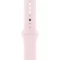 Image Ceas inteligent Apple Watch Series 9 GPS 41mm MR933 Light Pink Sport Band S/M