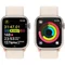 Image Ceas inteligent Apple Watch Series 9 GPS 45mm MR983 Starlight Sport Loop