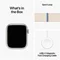 Image Ceas inteligent Apple Watch Series 9 GPS 45mm MR983 Starlight Sport Loop