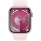Ceas inteligent Apple Watch Series 9 GPS + LTE 45mm MRML3 Light Pink Sport Band M/L