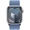 Image Ceas inteligent Apple Watch Series 9 GPS 41mm MR923 Silver Aluminium Case Winter Blue Sport Loop