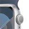 Image Умные часы Apple Watch Series 9 GPS 45mm MR9E3 Silver Aluminium Case, Storm Blue Sport Band M/L