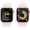 Ceas inteligent Apple Watch Series 9 GPS 45mm MR9H3 Pink Aluminium Case, Light Pink Sport Band M/L