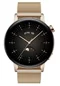 Image Ceas inteligent Huawei Watch GT3 42mm, Gold Stainless Steel Case, Milanese Strap