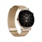 Ceas inteligent Huawei Watch GT3 42mm, Gold Stainless Steel Case, Milanese Strap