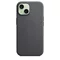 Image Husă Original iPhone 15 Fine Woven Case with MagSafe Black