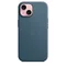 Image Husă Original iPhone 15 Plus Fine Woven Case with MagSafe Pacific Blue