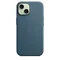 Image Husă Original iPhone 15 Plus Fine Woven Case with MagSafe Pacific Blue