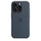 Image Husă Original iPhone 15 Pro Silicone Case with MagSafe Storm Blue