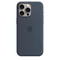 Image Чехол Original iPhone 15 Pro Max Silicone Case with MagSafe Storm Blue